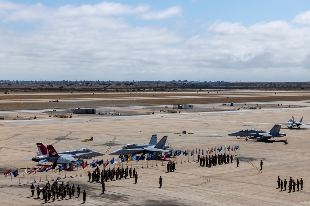 VMFA-232 Centennial Ceremony