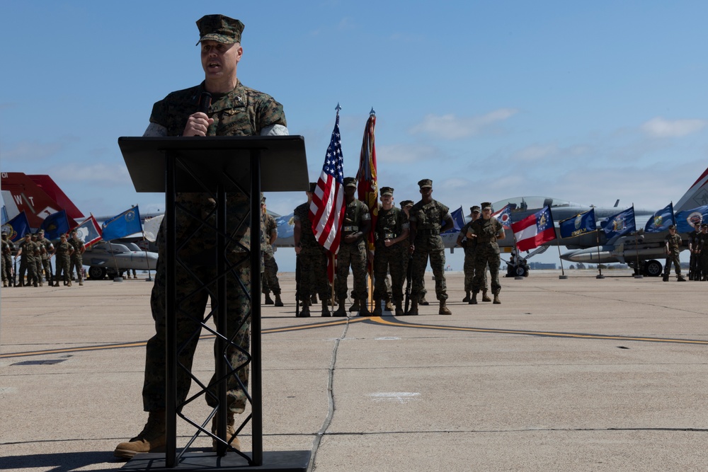 VMFA-232 Centennial Ceremony