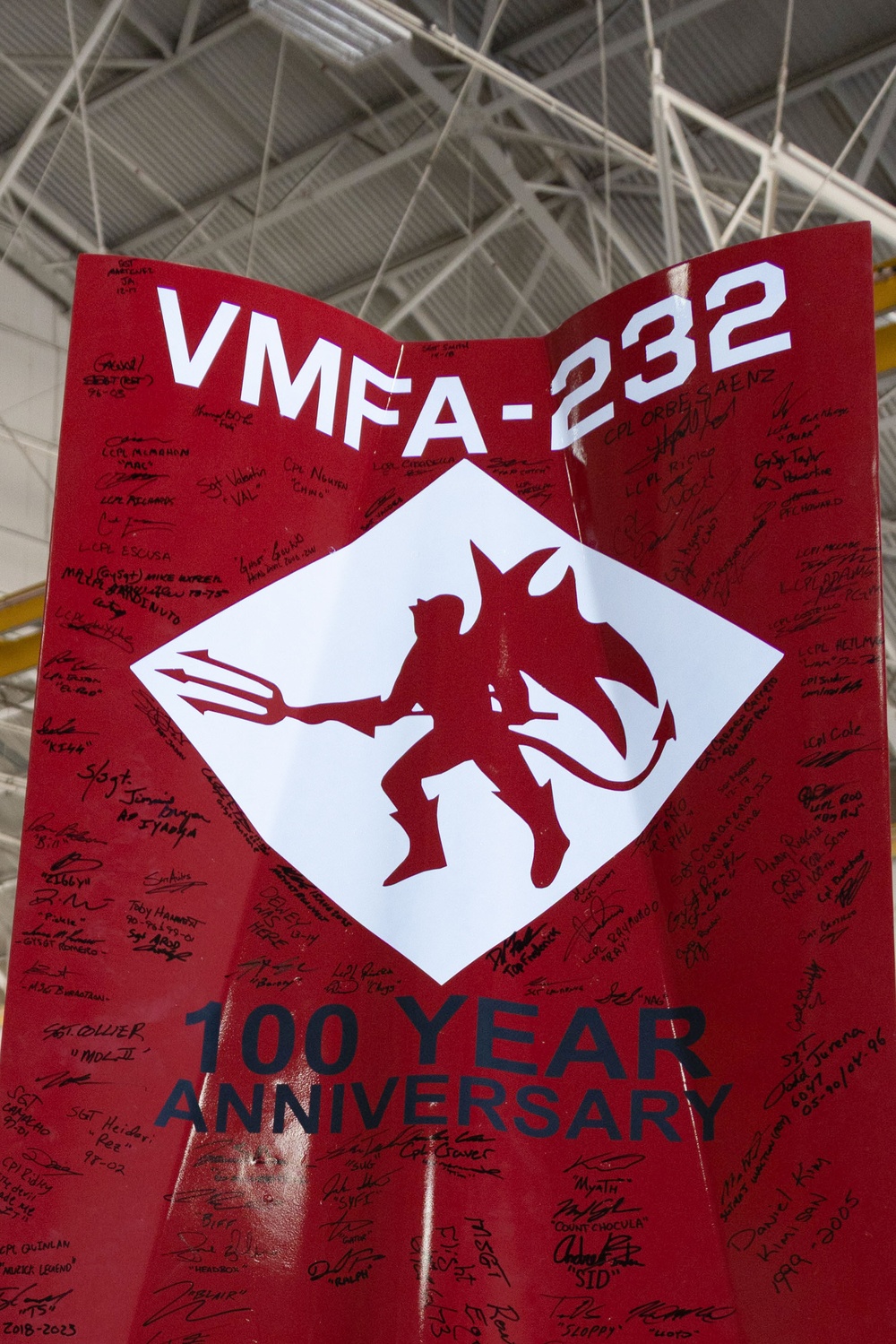 VMFA-232 Centennial Ceremony