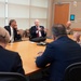 USUHS President talks with Tri-Service Dental Researchers