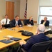 USUHS President talks with Tri-Service Dental Researchers