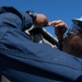 Ronald Reagan Sailors Perform IFLOLS Maintenance