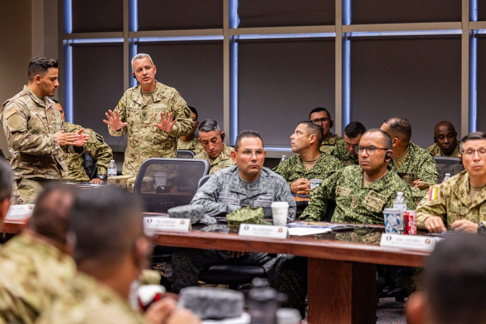 PISAJ 21 class visits NCO Leadership Center of Excellence for leadership discussions