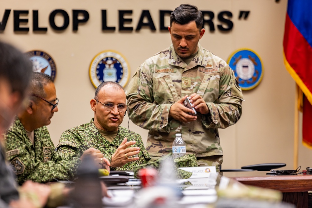 PISAJ 21 class visits NCO Leadership Center of Excellence for leadership discussions