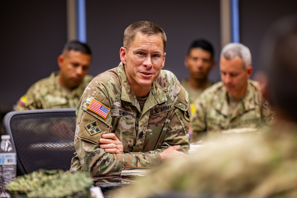 PISAJ 21 class visits NCO Leadership Center of Excellence for leadership discussions