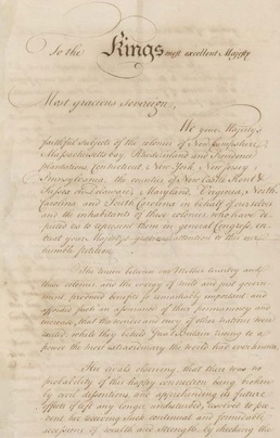 The Olive Branch Petition