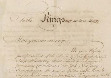 The Olive Branch Petition