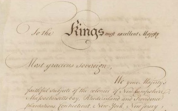 The Olive Branch & the King’s Response