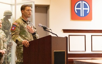 Signal, Intelligence and Sustainment Company Change of Responsibility Ceremony