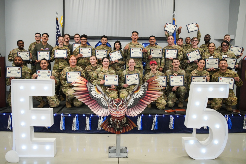 Creech Air Force Base Staff Sergeant release party