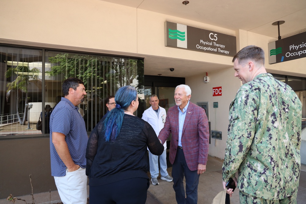 Congressman Bergman’s Visit Highlights NMCSD's Advanced Maxillofacial Restoration Capabilities