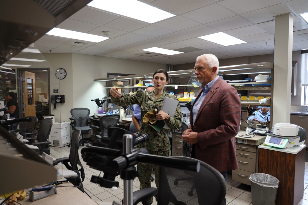 Congressman Bergman’s Visit Highlights NMCSD's Advanced Maxillofacial Restoration Capabilities