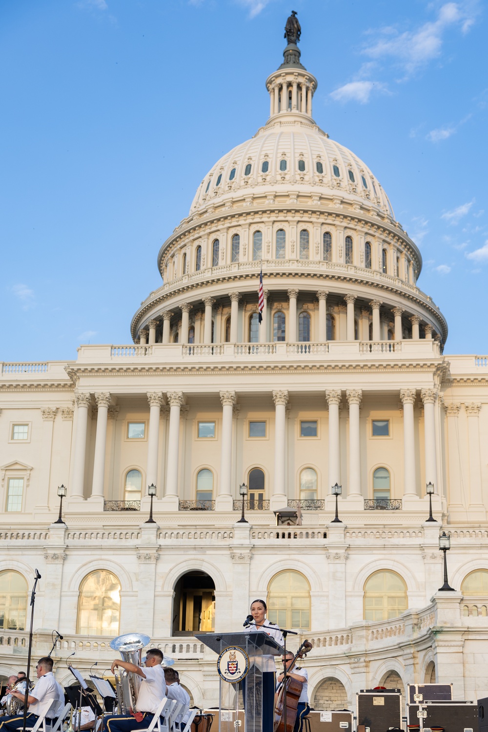 U.S. Army Concert Band performs at The Capitol