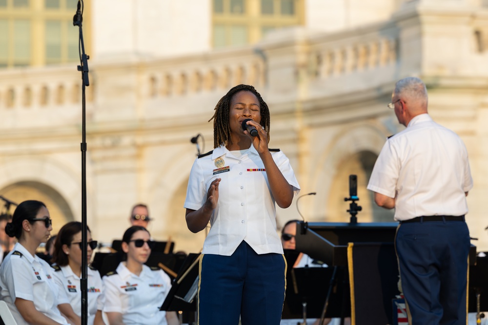 U.S. Army Concert Band performs at The Capitol