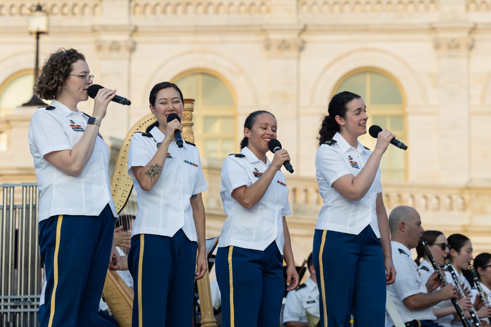 U.S. Army Concert Band performs at The Capitol