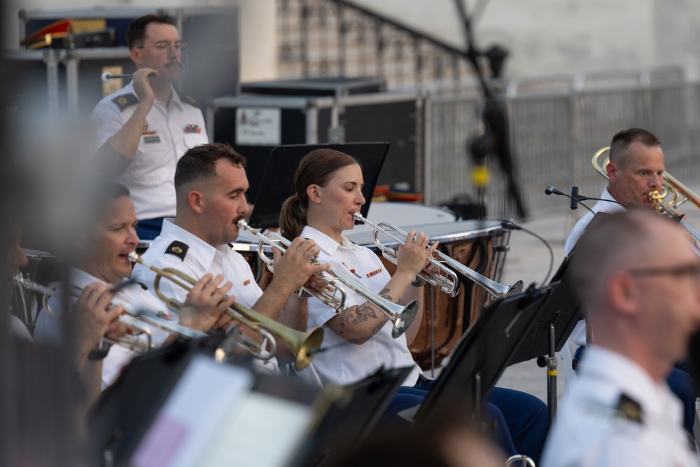 U.S. Army Concert Band performs at The Capitol