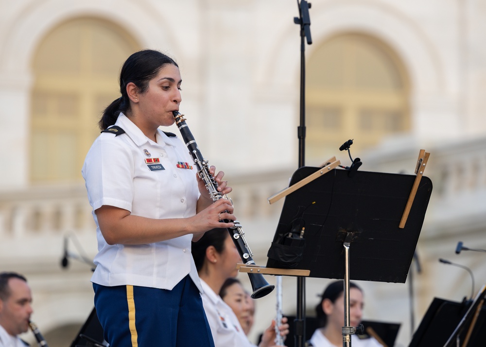 U.S. Army Concert Band performs at The Capitol