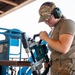 Structural journeymen make repairs to Cannon Air Force Base