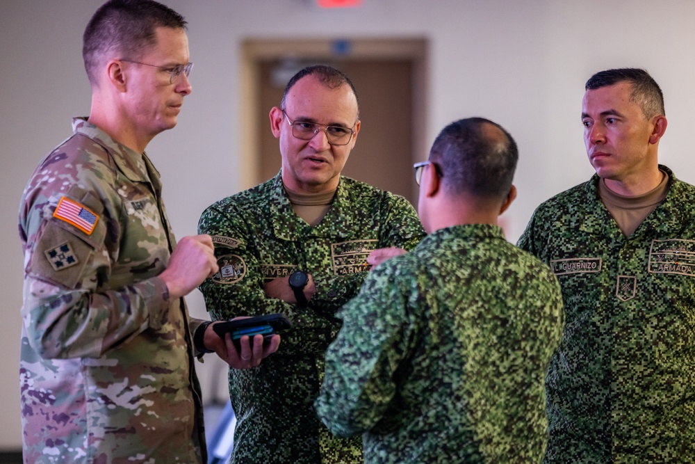 PISAJ 21 class visit Desert Defender Readiness Training Center observing readiness training