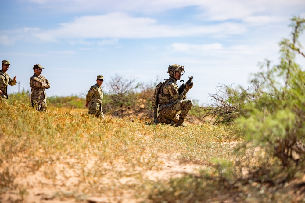 PISAJ 21 class visit Desert Defender Readiness Training Center observing readiness training