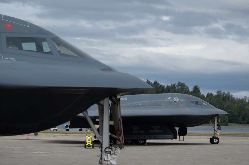 509th Bomb Wing visits JBER during U.S. and Russia meeting