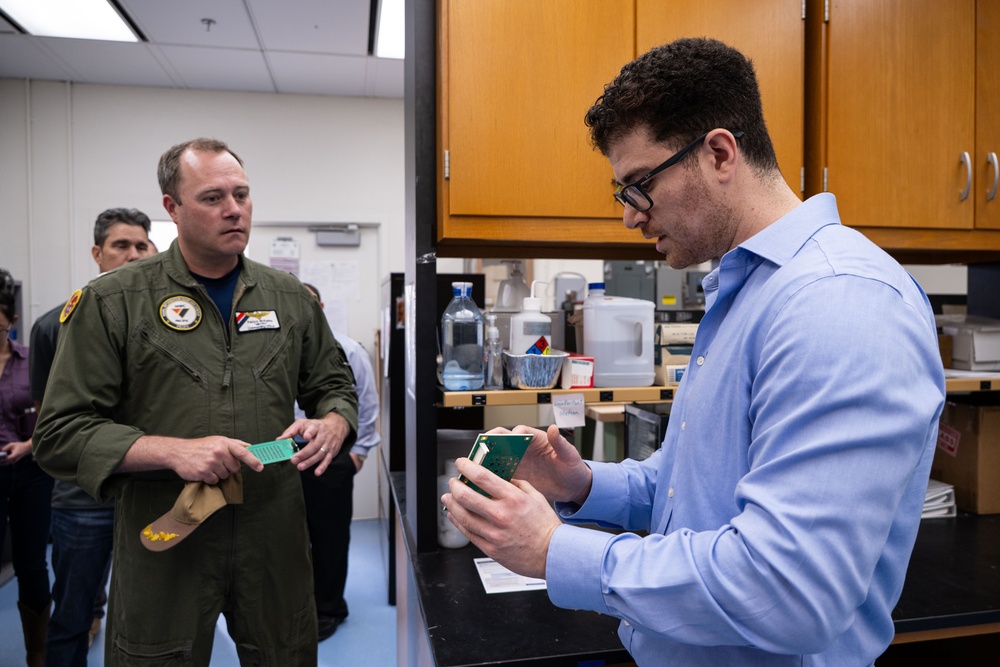 Engineer Displays Tech