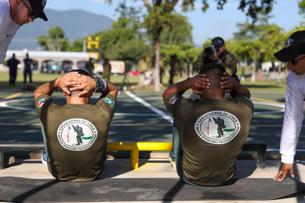 Fuerzas Comando 2025 Physical test event