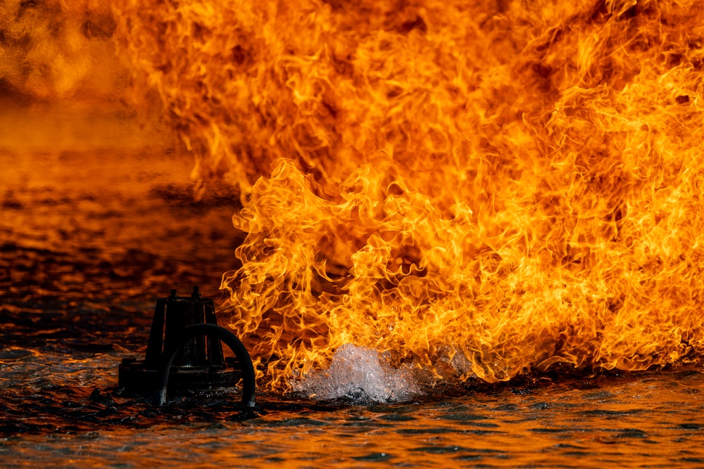 Team Travis partners with SFO firefighters in live-fire training