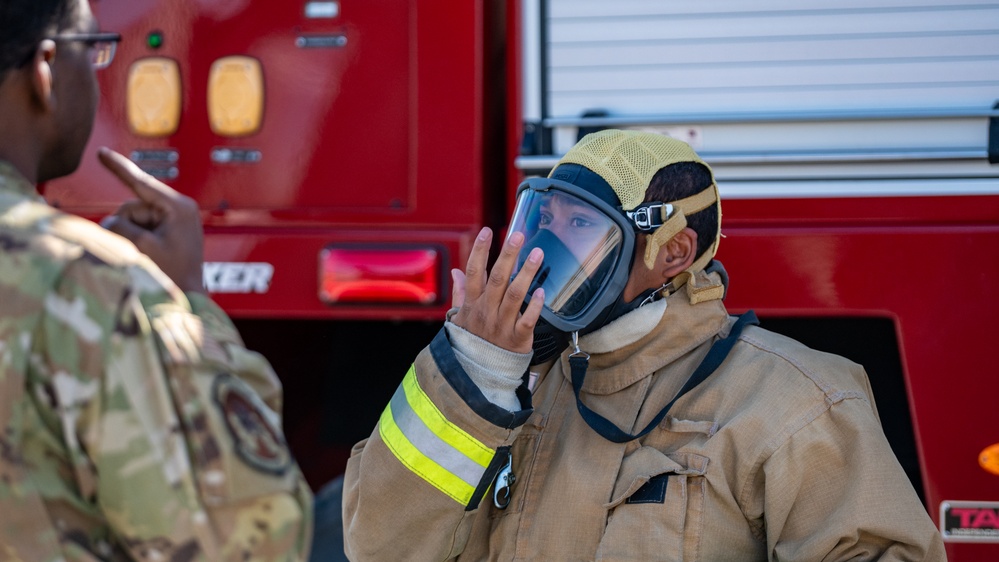 Team Travis partners with SFO firefighters in live-fire training