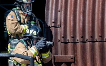 Team Travis partners with SFO firefighters in live-fire training