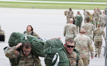 More than 400 Hoosier National Guard soldiers back home again in Indiana