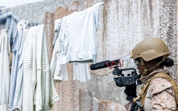 COMMSTRAT Marines with II MSB Participate in the Outdoor Infantry Immersion Trainer