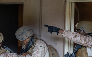 U.S. Marines with II MSB Participate in the Outdoor Infantry Immersion Trainer