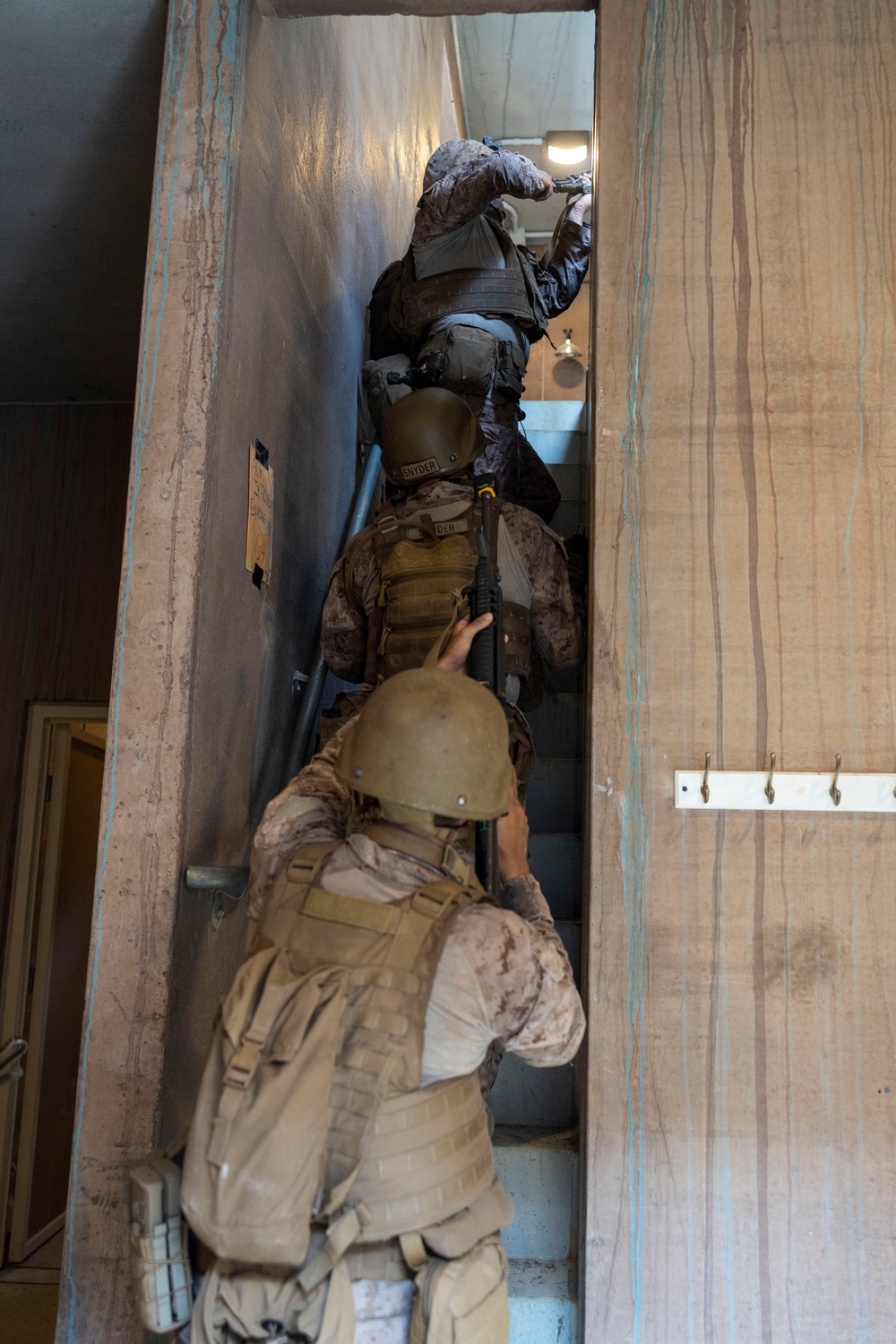 U.S. Marines with II MSB Participate in the Outdoor Infantry Immersion Trainer