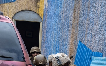 U.S. Marines with II MSB Participate in the Outdoor Infantry Immersion Trainer