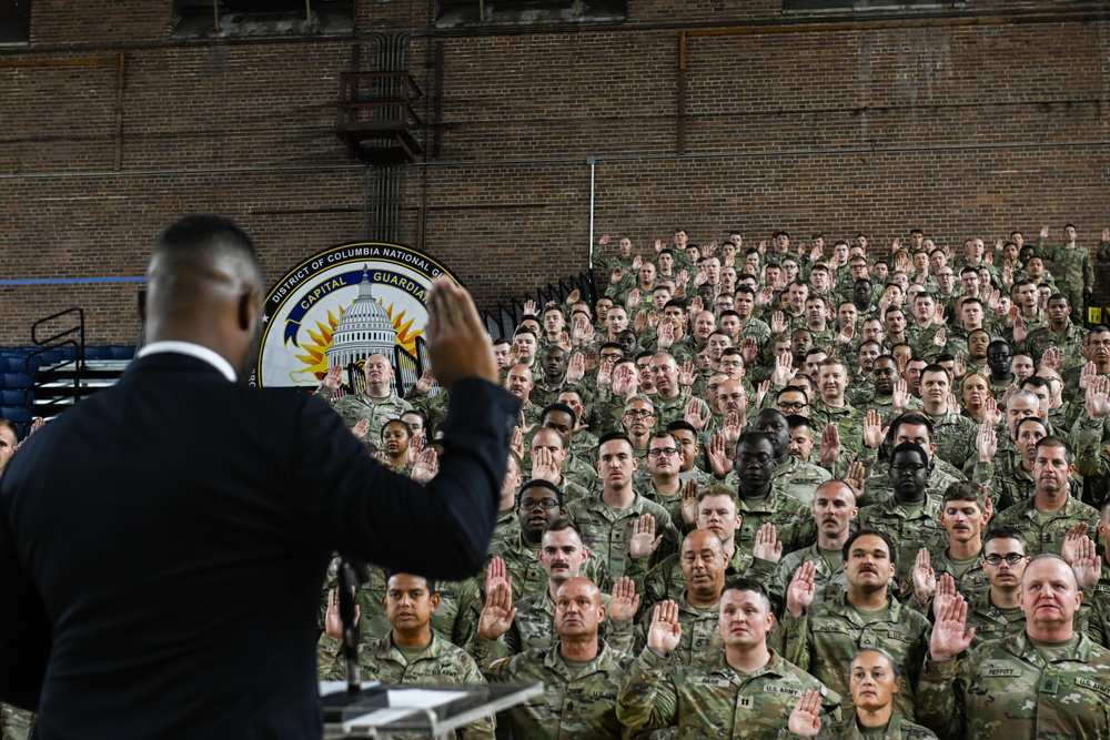 West Virginia National Guard arrives in Washington, D.C.