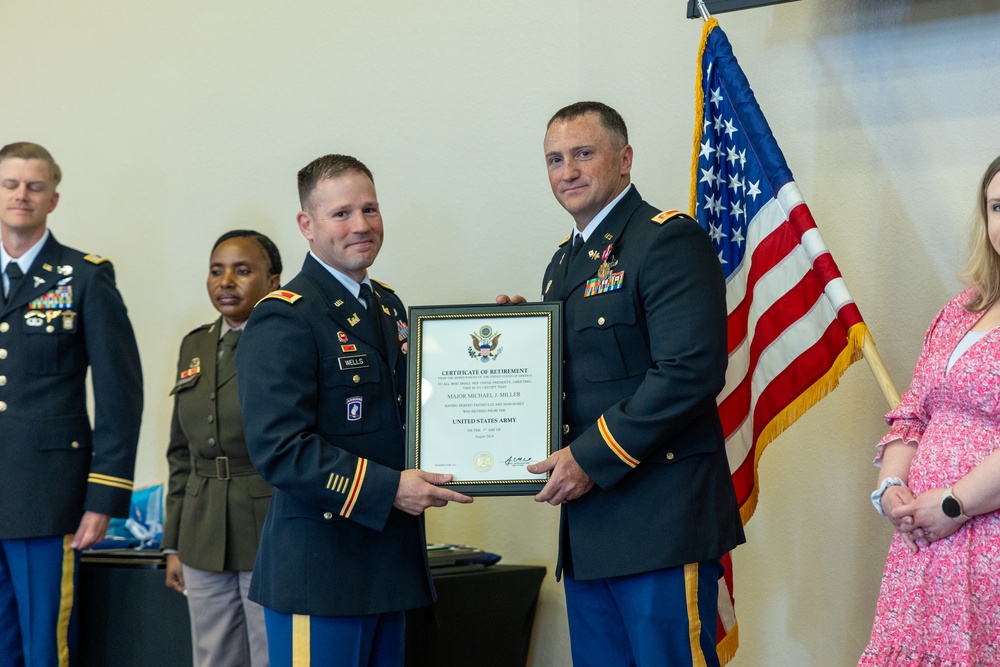 181st MFTB Retirement Ceremony