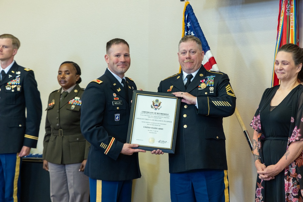 181st MFTB Retirement Ceremony