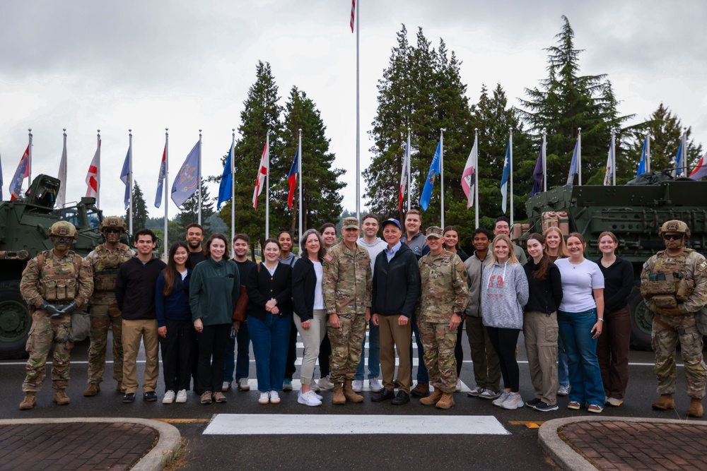 U.S. Rep. Adam Smith visits JBLM to observe war-fighting readiness