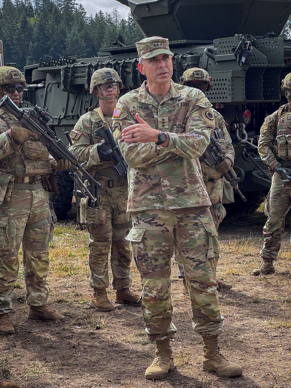 U.S. Rep. Adam Smith visits JBLM to observe war-fighting readiness