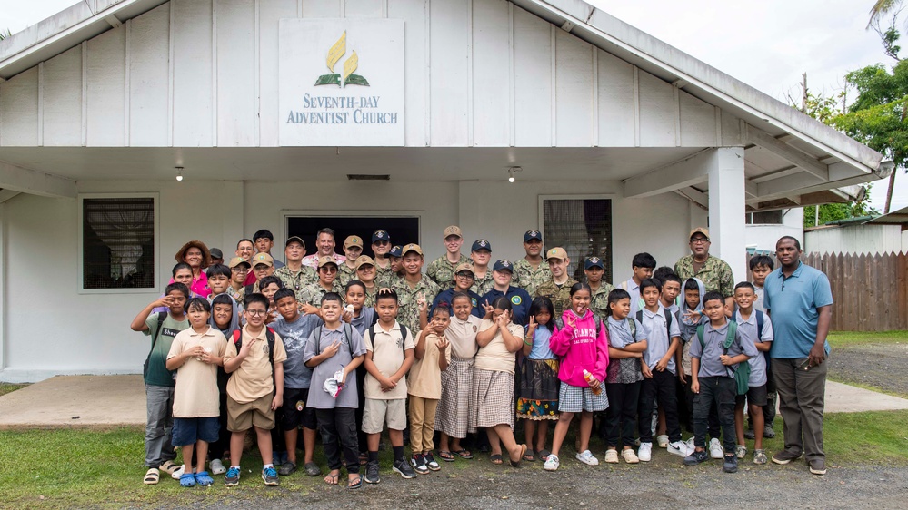 Pacific Partnership 2025 Community Relations Event at Seventh-Day Adventist Church