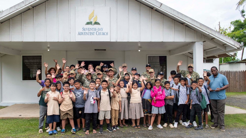 Pacific Partnership 2025 Community Relations Event at Seventh-Day Adventist Church