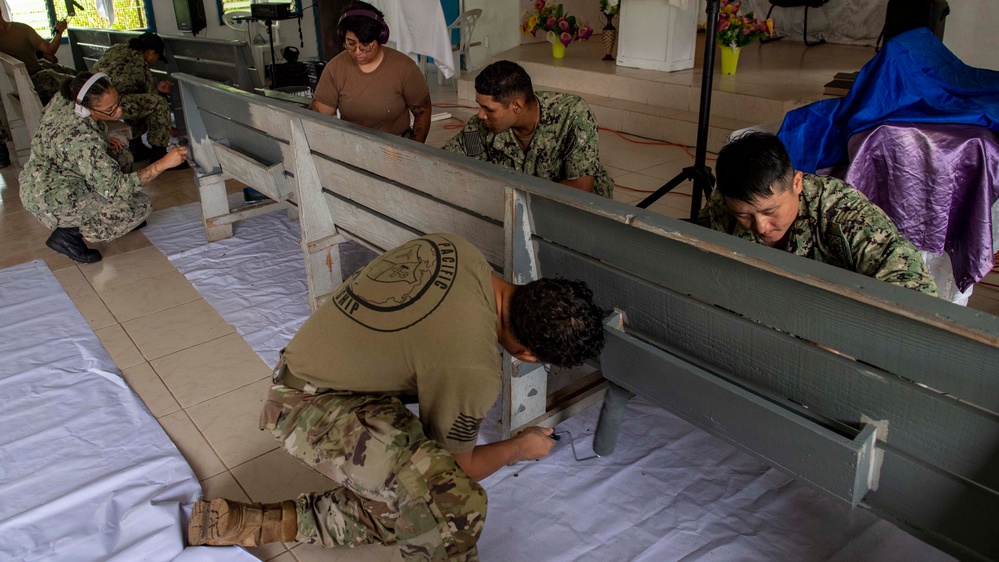 Pacific Partnership 2025 participates in a Community Relations Event at Seventh-Day Adventist Church August 18, 2025