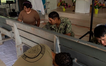 Pacific Partnership 2025 participates in a Community Relations Event at Seventh-Day Adventist Church August 18, 2025