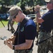 Guitarist plays in Papua New Guinea