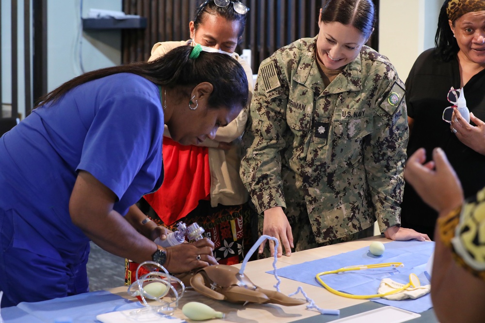Pacific Partnership 2025 Servicemembers Conducts Medical Training in Chuuk August 19, 2025