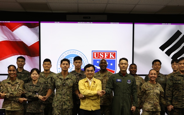 ROK MINDEF at CP Tango during UFS25