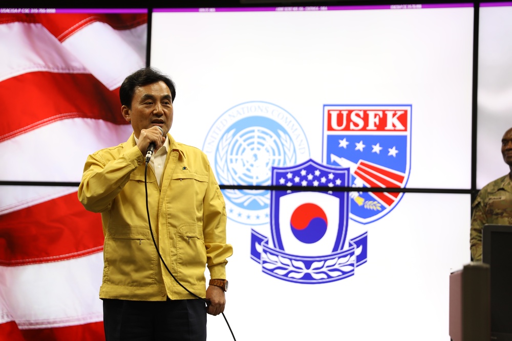 ROK MINDEF at CP Tango during UFS25