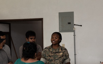 Koa Moana 25 Sailors Conduct Food Inspection