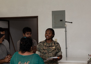 Koa Moana 25 Sailors Conduct Food Inspection